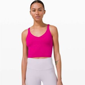 Lululemon ripened raspberry align tank
